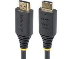 „StarTech“ 4M aukščiausios kokybės sertifikuotas HDMI kabelis / HDMI laidas / 4K 60Hz / HDR10 / ARC