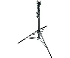 Fotografijos įranga - Manfrotto pneumatinis aliuminio stovas 007 juodas