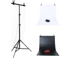 Puluz fotostudijos foninis palaikymas 70x200cm + fonai 2 vnt, DCA0976