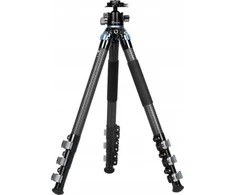 „Sirui“ anglies pluošto trikojo komplektas su rutuline galvute L-324F + KS-40