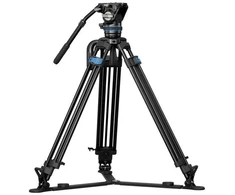 Sirui Pro Video aliuminio trikojo rinkinys Rapid Twin-Leg SQ75A+S5