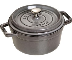 STAUB LA COCOTTE Puodas żeliwny apvalus 2.6 ltr, grafito
