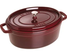 Zwilling STAUB LA COCOTTE Puodas ketaus ovalus 6,7 ltr, grenadinas