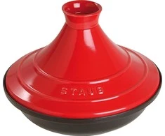 STAUB Staub Tajine 28cm apvalus, vyšnia ketus, Žymos