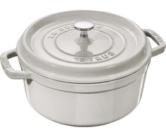 Apvalus ketus puodas Zwilling STAUB 1,7 L, 18 cm, kreminės spalvos