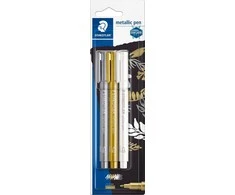 Staedtler Metalinių markerių rinkinys 3 Spalvos Staedtler Nr 7856