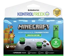 SteelSeries KontrolFreek Minecraft valdymo svirtelės Creeper Edition XBOX žalia - Valdiklio dangtelis 2200-XBX (5707119064392)