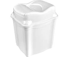 Stefanplast Praktinis atliekų konteineris 28 l - Baltas plastikas