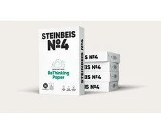 Steinbeis Nr. 4 perdirbamas popierius A4 80g 500 lapų ISO 100