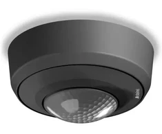 Steinel PD IR 4360-8 COM1 buvimo ir prieblandos jutiklis, montuojamas ant paviršiaus, IP54, apvalus, juodas