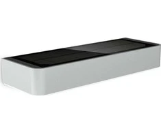 Steinel Sieninis šviestuvas LED saulės šviestuvas 1,5W XSOLAR SOL-O su jutikliu sidabro spalvos (ST052652) -