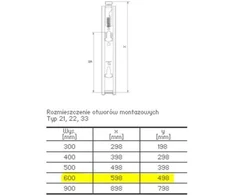 Stelrad COMPACT radiatorius 22 600x1200mm 2867W - St- C- 33120
