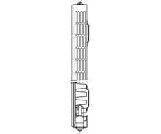 Stelrad Dekoratyvinis planaro radiatorius su lygaus priekinio skydelio tipo 11 60 x 60 cm (GR- P- 11 / 60 / 060)
