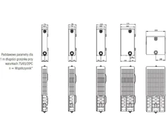 Stelrad Planaro radiatorius tipas 33 600 x 1200mm 2250W