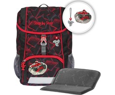 Step By Step Mokyklinė kuprinė 13L klasa 1 - 3 ergonomiczny tornister odblaskowy
