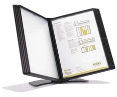 Stickn Index system, BNT A5 Easymount for 10 pockets, juodas, table modelis - excl. pockets