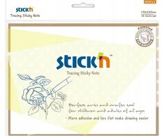 Stickn Lipnus sąsiuvinis 152x203mm skaidrus 30K