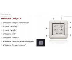 Stiebel Eltron Rekuperatorius Decentralus VLR 70L Trend EU, našumas 20/30/40/49/70 m3/h