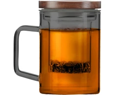 STIKLINĖ SU UŽPILU SOHO 350 ML GRAFITO 29361