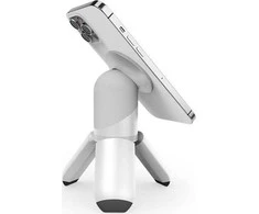 STM MagPod - iPhone TriPod su MagSafe suderinamumu - balta