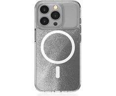 STM Relax Sand MagSafe - dėklas skirtas Apple iPhone 15 Pro Clear / Baltas
