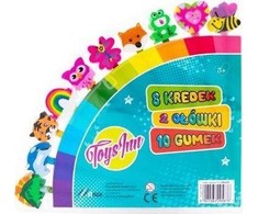 Stnux Pieštukai su trintukais 10 pieštukų