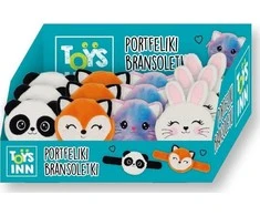 Stnux Plush Wallet apyrankės mix 12 vnt ekranas