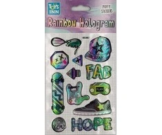 Stnux vaivorykštės holograminiai lipdukai - FAB 8615 STNUX p6