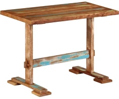 Valgomojo stalas, 110x55x78cm, perdirbtos medienos masyvas