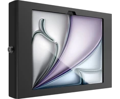 Stojak Compulocks iPad Air M2 11" (2024), Apex Secured Enclosure Wall Mount - Gehause - fur Tablett - Glasbefestigung, Raum - verriegelbar - hochwertiges Aliuminio - Juodas - Bildschirmgrosse: 27.94 cm (11") - Montageschnittstelle: 100 x 100 mm - Wandmon
