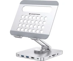 Carruzzo Conceptronic DONN26G multimedijos įrenginio vežimėlis / stovas Sidabras Planšetinis kompiuteris Multimedijos stovas