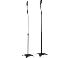 InLine Reguliuojamos grindų lentynos garsiakalbiams 68-110cm 2vnt (23126C)