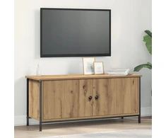 TV staliukas Televizoriaus spintelė 100 x 35 x 45 cm Amatininkų ąžuolas