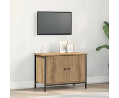 TV staliukas Televizoriaus spintelė 60 x 35 x 45 cm Amatininkų ąžuolas