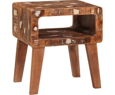Žurnalinis staliukas Ruda 40 x 32 x 46 cm Kietas atkurtas medis