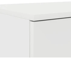 Lovos stalčiai Balta 80 x 36,5 x 16,5 cm Apdirbta mediena