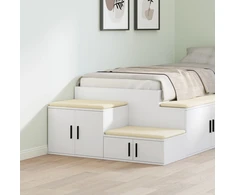 Oppbevaringsskap 2 pcs Balta 127 x 41 x 40 cm Apdirbta mediena