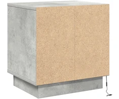 Šalia lovos spintelė 2 pcs Betono pilka 44 x 34,5 x 45 cm