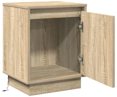 Šalia lovos spintelė 2 pcs Sonoma ąžuolas 39 x 34,5 x 50 cm