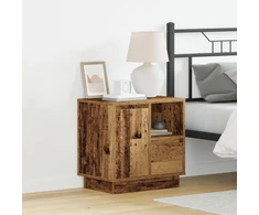 Šalia lovos spintelė 2 pcs Senas medis 50 x 34,5 x 50 cm
