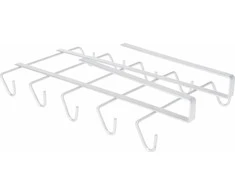 Mondex Storage Solutions Laikiklis 10 puodelių, skirtas pakabinti virtuvės spintelėje, 28,5 x 15,5 x 6 cm
