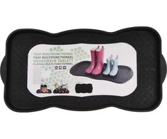 Storage Solutions Batų padėklas 74x38 cm, juodas, universalus