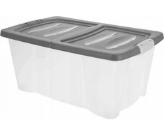 Storage Solutions Vežimėlio konteineris, rakinamas, 45 l