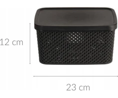 Storage Solutions Plastikinis indas su dangteliu, 3500 ml