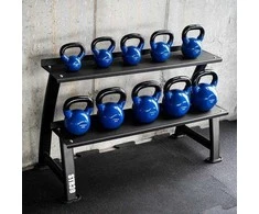 STR39 DVIGUBO LYGIO KETTLEBELL STOVAS KOMERCINIS HMS