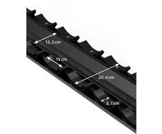 Riedučiai su LED NA11230A NILS EXTREME, XL (43-45), rožiniai