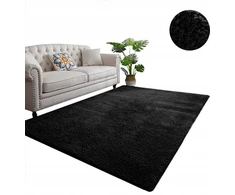 Strado Alpakos kilimas 200x260 - AlpaBlack (Juoda)