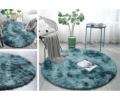 Strado Apskritas kilimas Ombre Strado 120x120 OmbreNavy (Tamsiai mėlyna) universalus () - 22237-uniw