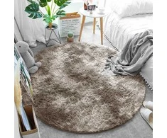 Strado Apskritas kilimėlis Strado 80x80 OmbreCamel (rusvai gelsvas)