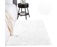Strado Avies kilimas 80x140 WhiteSheep (Baltas) universalus